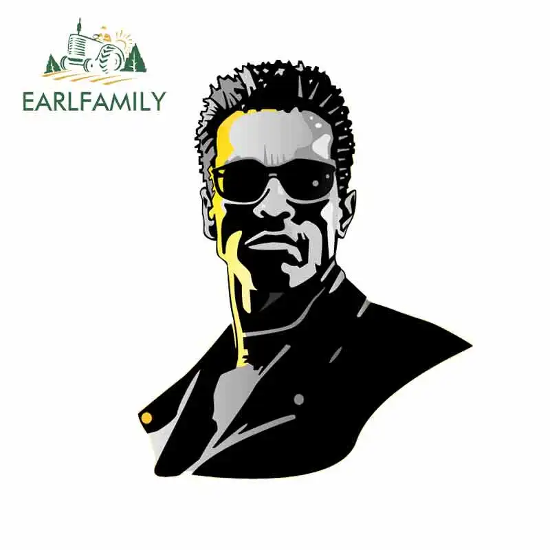 EARLFAMILY 13 см x 9 7 Terminator 3D DIY изящная наклейка RV VAN водонепроницаемый аниме бампер для