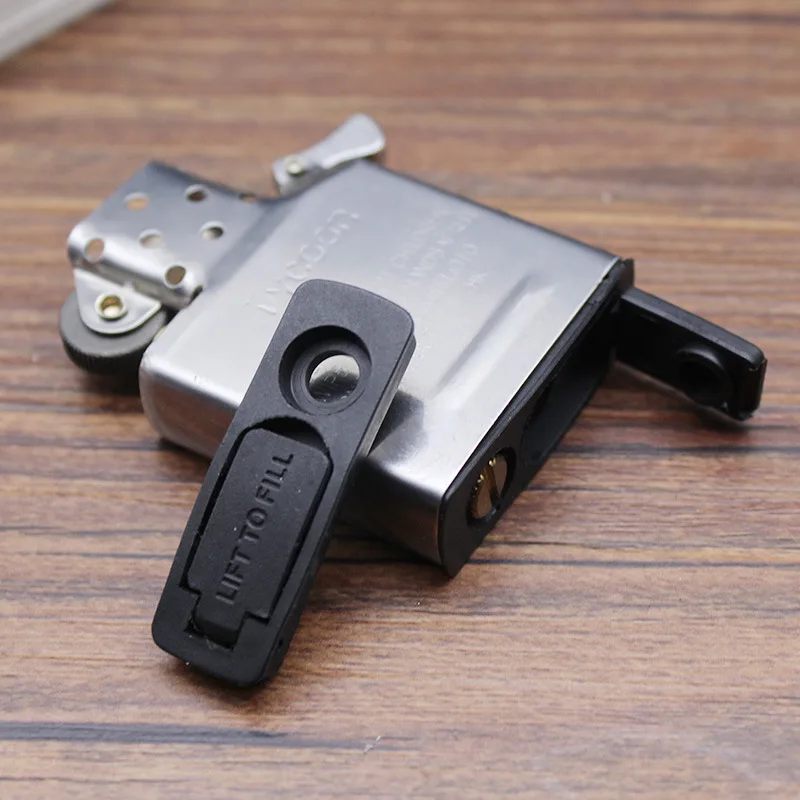 10pcs/Set Universal Reduce Gasoline Volatile Black Rubber Bottom & Copper Wired Cotton Wicks For Zippo Lighter Smoking Accessory