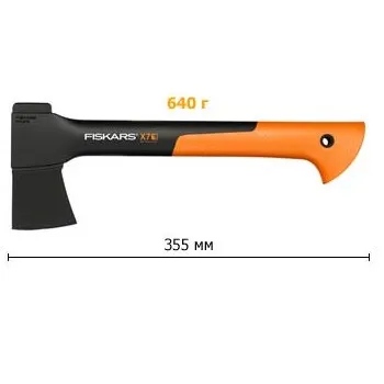 129048 Топор Fiskars X7-XS+ точилка универсальная