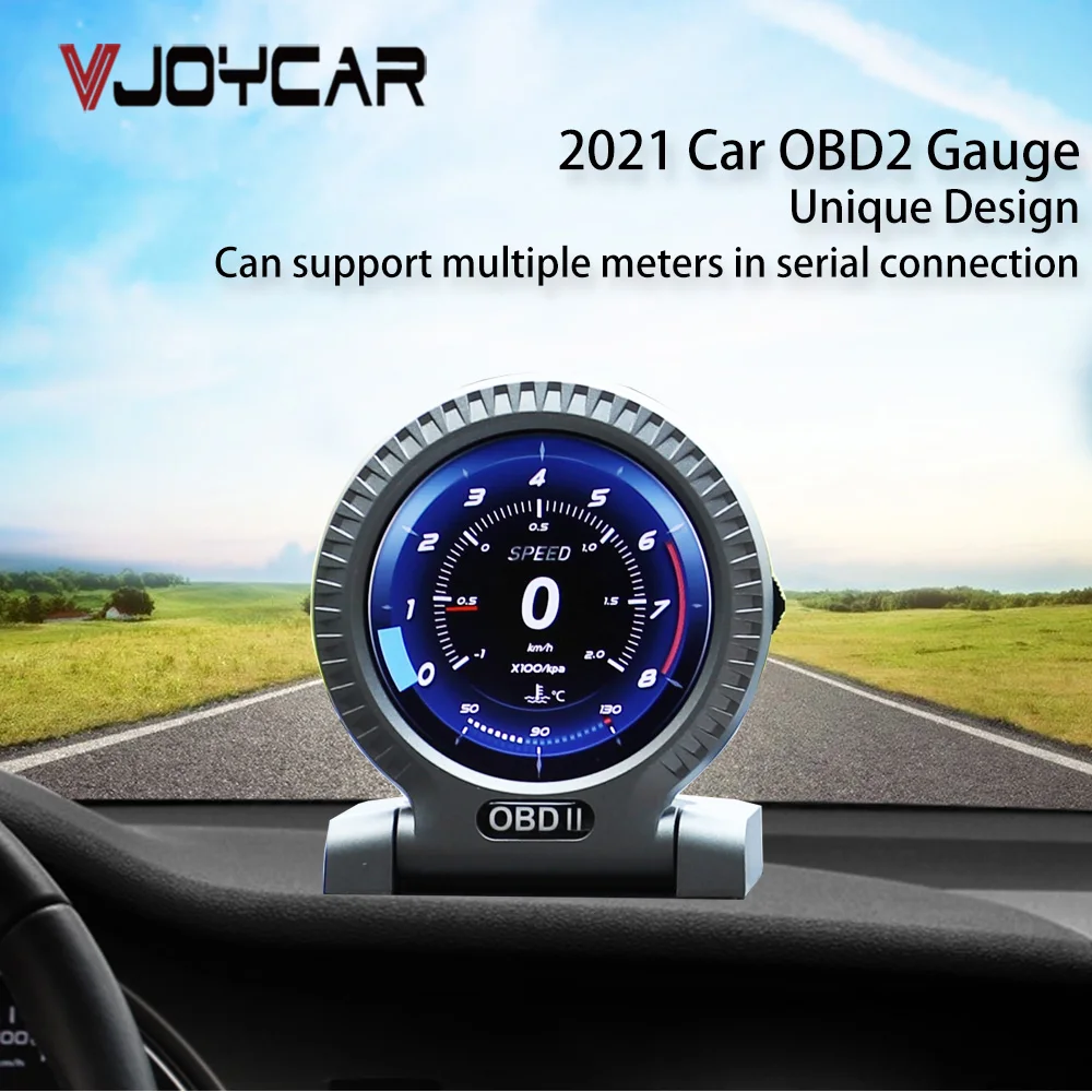 PROD 1005001814796461 2021 Newest V10 Car HUD OBD2 Smart Gauge Head Up
Display Speed Monitoring 6 Interface Digital Meter Turbo Brake Test OBD
Scanner