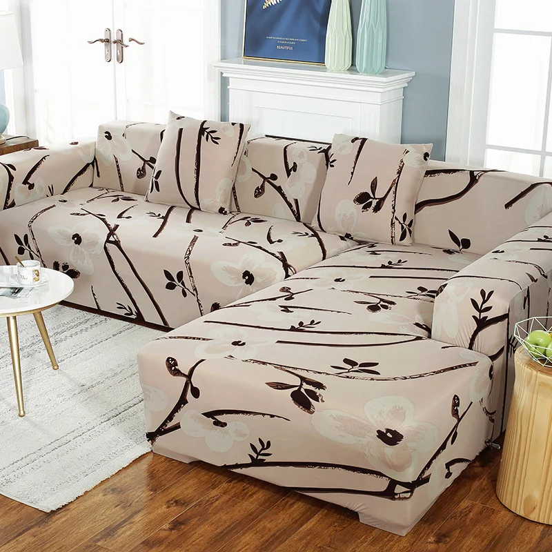 Чехол для дивана эластичный чехол для дивана секционный L Форма d чехол для дивана шезлонг тянущийся чехол для дивана L форма - Цвет: style4