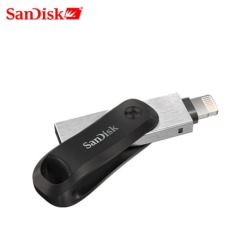 SanDisk USB флеш-накопитель 256 ГБ 128 Гб OTG USB3.0 флеш-накопители lightning USB флешки для iPhone x 8 iPad iPod APPLE MFi