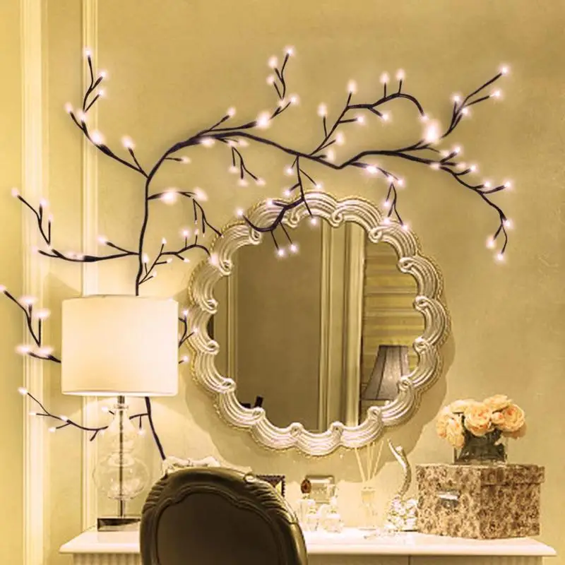 

144LED Solar Tree Vine String Light Waterproof Landscape Lamp Home Decor