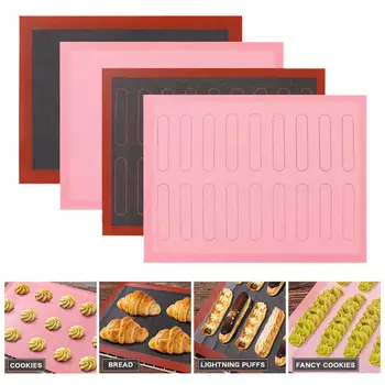 

40*30cm Food Grade Silicone Baking Mat Biscuit Bread Fancy Cookies Double Baking Mat Baking Tools Kitchen Accessories