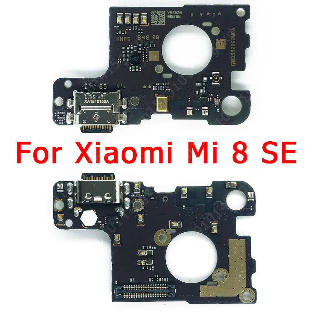Оригинальная зарядная плата для Xiaomi Mi 8 SE USB штекер PCB док-разъем гибкий кабель
