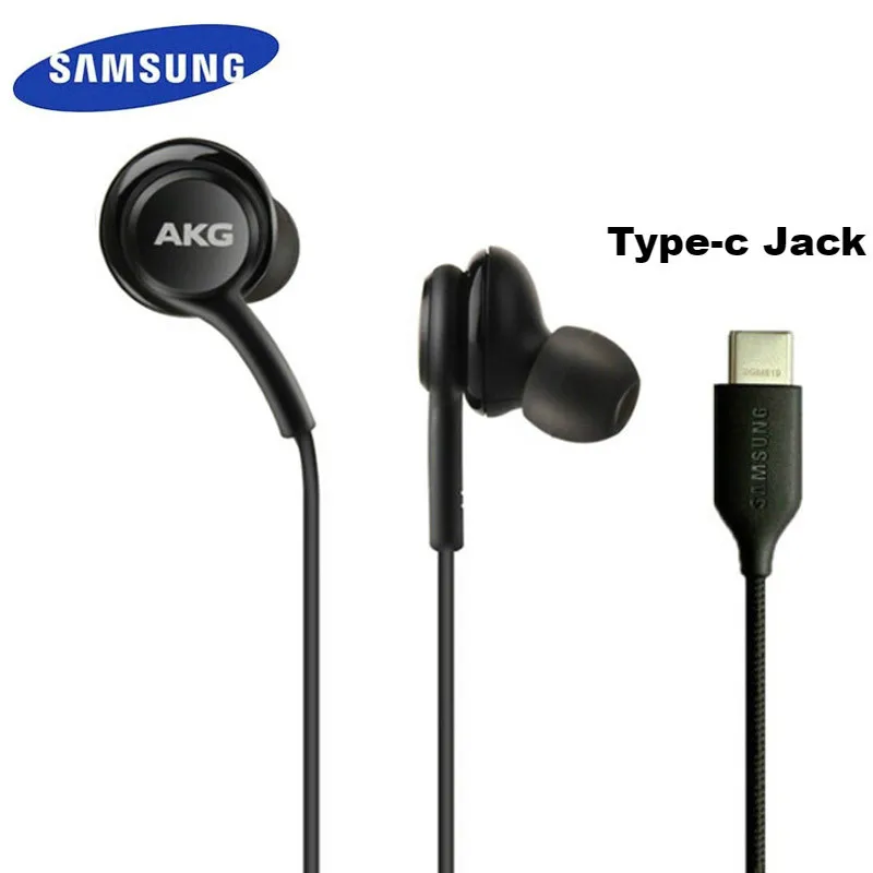 Samsung наушники AKG eo IG955 тип-c в уши с микрофоном Проводная гарнитура для Galaxy samsung note10/note10+ huawei xiaomi смартфон