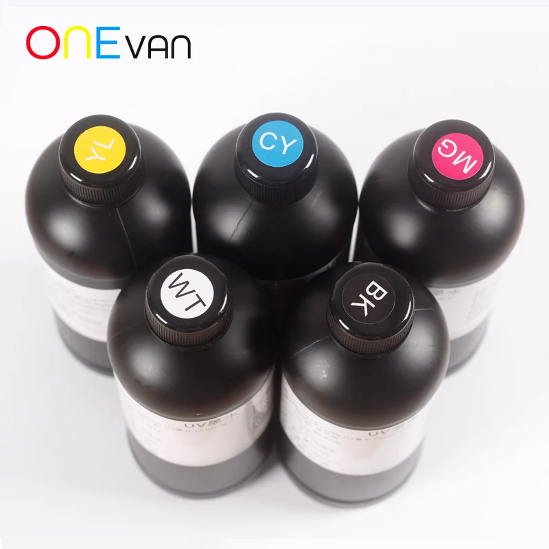 

250ML 500ML Hard ink.LED UV Ink for DX3 DX4 DX6 DX7 DX5 Printhead Desktop and Large Format Inkjet Printer.Small UV printer ink