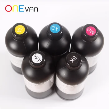 

250ML 500ML Hard ink.LED UV Ink for DX3 DX4 DX6 DX7 DX5 Printhead Desktop and Large Format Inkjet Printer.Small UV printer ink