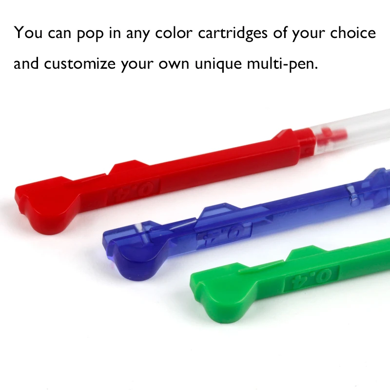 LifeMaster 6 шт./лот Pilot Hi Tec C Coleto Gel Multi Pen сменный стержень 0 3 мм