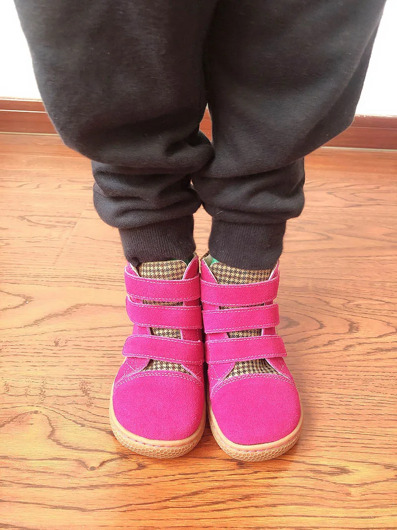 PEKNY BOSA/брендовые ботинки для девочек; дизайнерские розовые ботинки для малышей; обувь на плоской подошве; кожаные ботинки для девочек; Размеры 25-35