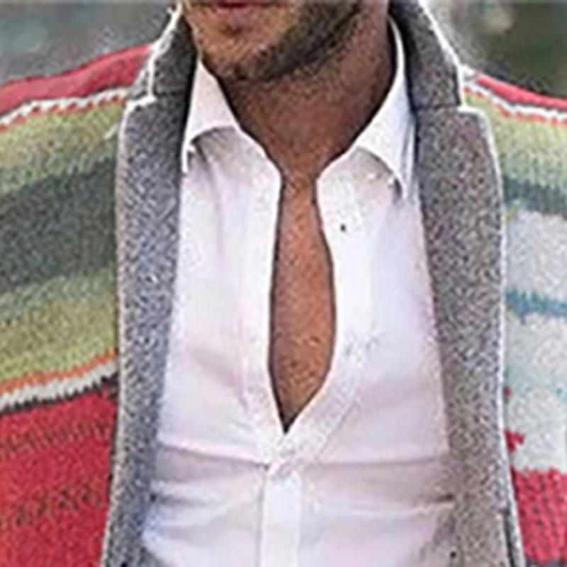Мужская одежда джентльмен бизнес длинный Тренч пальто Тонкий теплый кардиган принт толстый пальто куртка повседневная средней длины