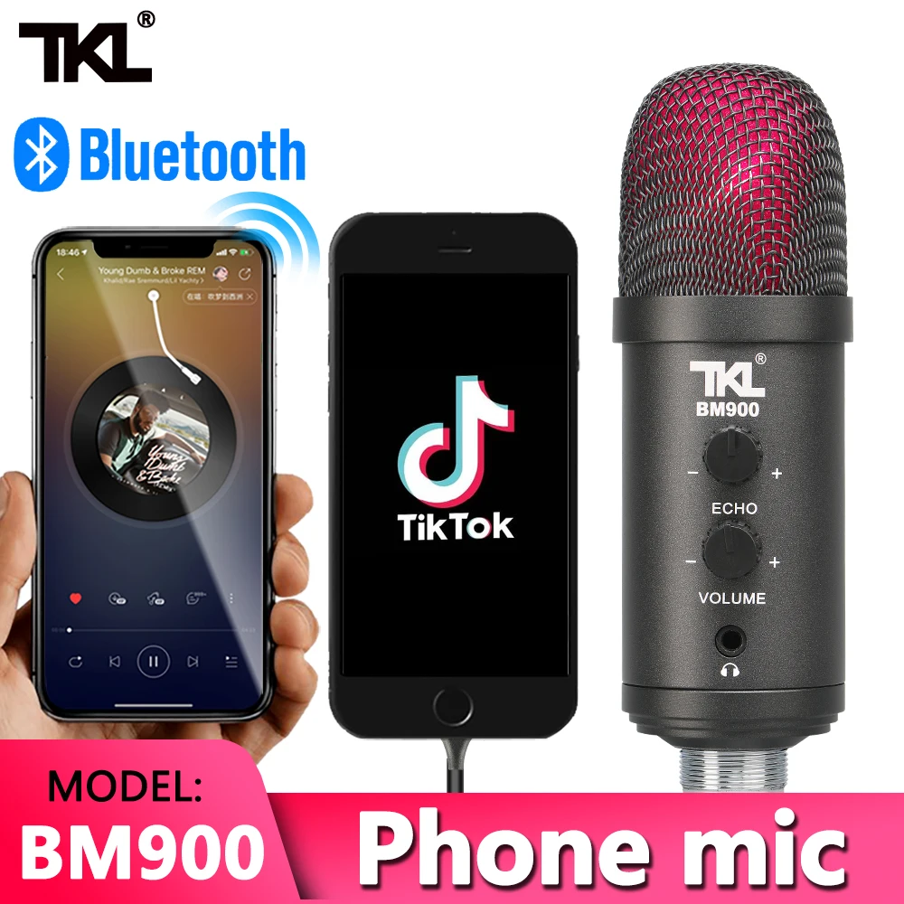 TKL USB Microphone Computer Condenser PC Gaming