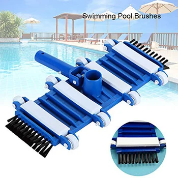 

Swimming Pool Vacuum Head 14inch Flexible Brush Swimming Pool Vacuum Head Replacement Parts Cleaning Tool