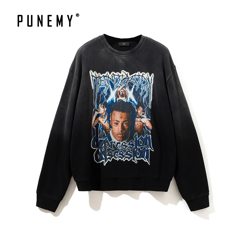 Hip Hop Men Hoodie Xxxtentacion Pattern Print 100% Cotton Streetwear Harajuku Oversize Hoodies 2020 Autumn Pullover Sweatshirt Hip Hop Men Hoodie Xxxtentacion Pattern Print 100% Cotton Streetwear Harajuku Oversize Hoodies 2020 Autumn Pullover Sweatshirt