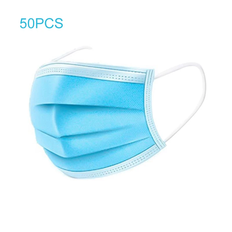 

10PCS 50PCS/lot Anti-Dust Mask Dustproof Earloop Face Mouth Masks Facial Protective Cover Masks Facial Dust-proof Safety Masks