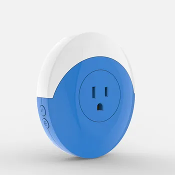 

Smart WIFI Socket Wireless US Plug For USA Canada RGB Light WiFi Plug 16A Socket APP Control Work With Alexa Google Home IFTTT