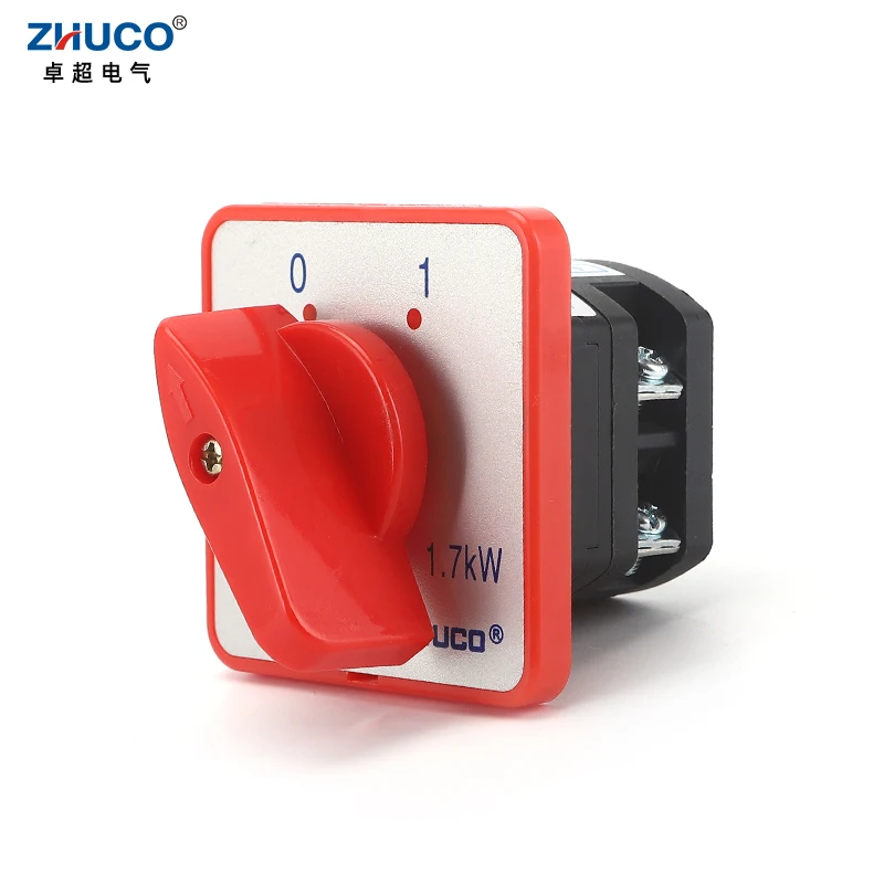 ZHUCO HZ5D-10/1 7 L01 10A 2 Позиция 1 фаза поворотный двойной палки Комбинации переключатель