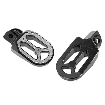 

2 Pieces Non-slip Motocycle Pedal Off-road Stainless Steel Safe Replacement for KTM-AB048 for Husqvarna 85cc-530cc 2005-2015 New