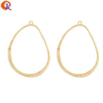 

Cordial Design 50Pcs 35*48MM Jewelry Accessories/Hand Made/DIY Earrings Making/Charms/Drop Shape/Pendant/Earring Findings