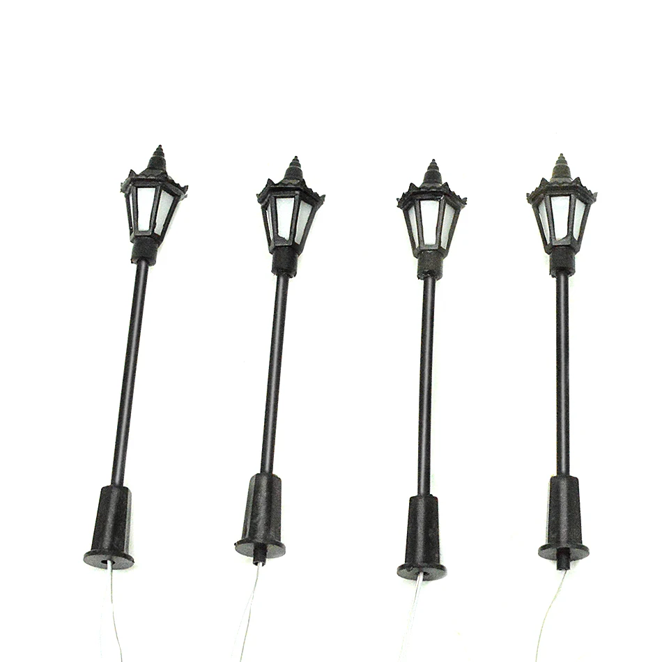 20pcs Model Railway LEDs Lamppost Wall Lights 1:100 HO Scale 3V Warm White 20pcs Model Railway LEDs Lamppost Wall Lights 1:100 HO Scale 3V Warm White