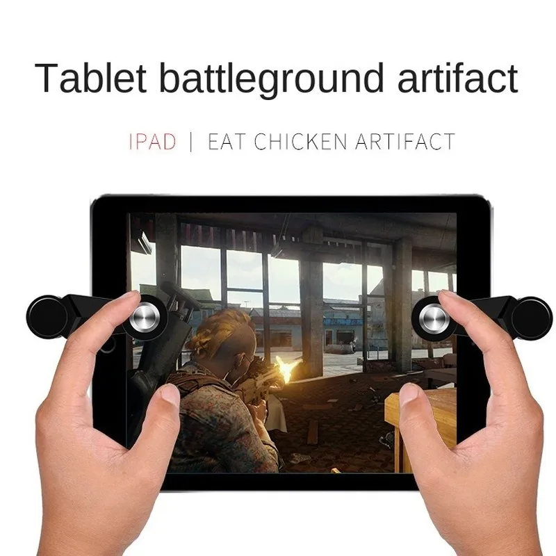 Tableta PC de juego tipo PUBG, artefacto de Battleground, bala de Metal, iPad, botón de combate, mando auxiliar de juego PUBG