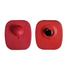 Магнитная бирка 1000 шт многоразовая бирка безопасности для RF8.2Mhz eas систем розничного магазина Анти-кражи системы красного цвета