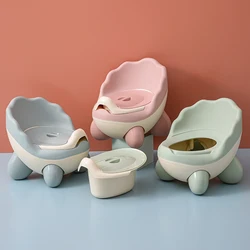 Novo bebê potty toalete assento portátil de viagem crianças treinamento pote crianças bedpan confortável grande encosto mictório para meninas meninos