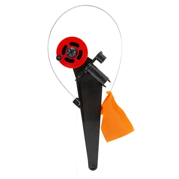

2Pcs Fishing Pole Flag Ice Fishing Rod Tip-up Fishing Safety Flag Base Winter Favor Mount Angler Tackle Accessory Equipment N13
