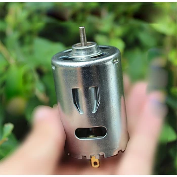 

New 545 high power DC5-9V 1.4A motor 14000-25000rpm Positive inversion With cooling fan