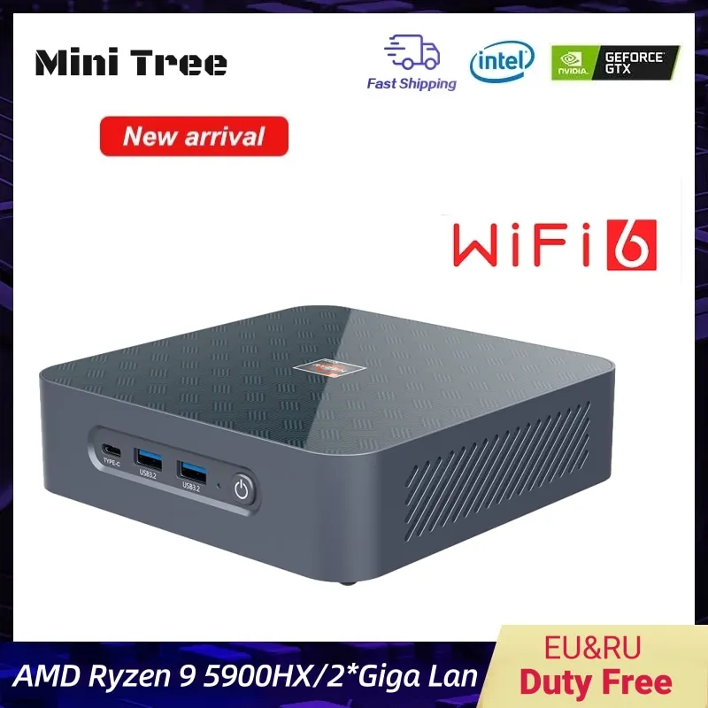 Pc Gamer Amd Ryzen 9 5900hx R3 5300u Win 10 Pro Win 11 Mini Computer Ddr4 Nvme Ssd Hdmi Dp 4k 60hz Radeon Vega 8 Graphic Type C Barebone Mini Pc Aliexpress