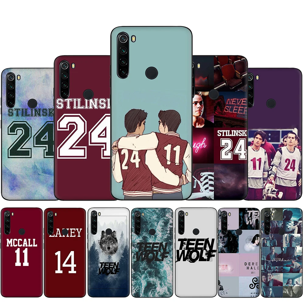 Купить Силиконовый чехол Teen Wolf Stilinski 24 McCALL 11 LAHEY 14 для Xiaomi Redmi Note 4X 5 6 7 8 9 Pro Max 8T 9S 5A Prime  | Бамперы (4001283349391)