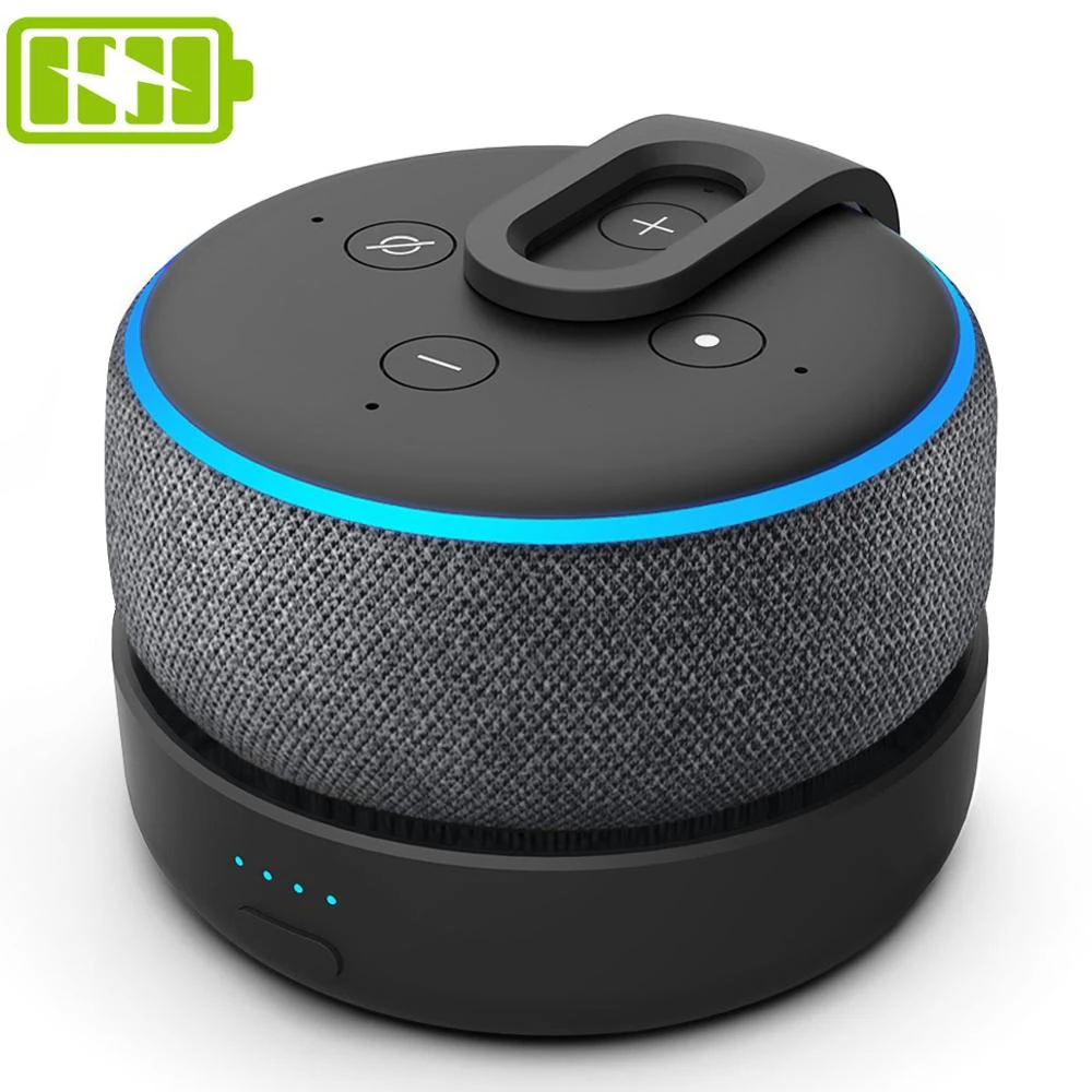 Ggmm D3 Battery Case For Amazon Alexa Echo Dot 3rd Gen Alexa Speaker  Battery Charging For Echo Dot 3 With 8 Hours Playing Time - Speaker  Accessories - AliExpress