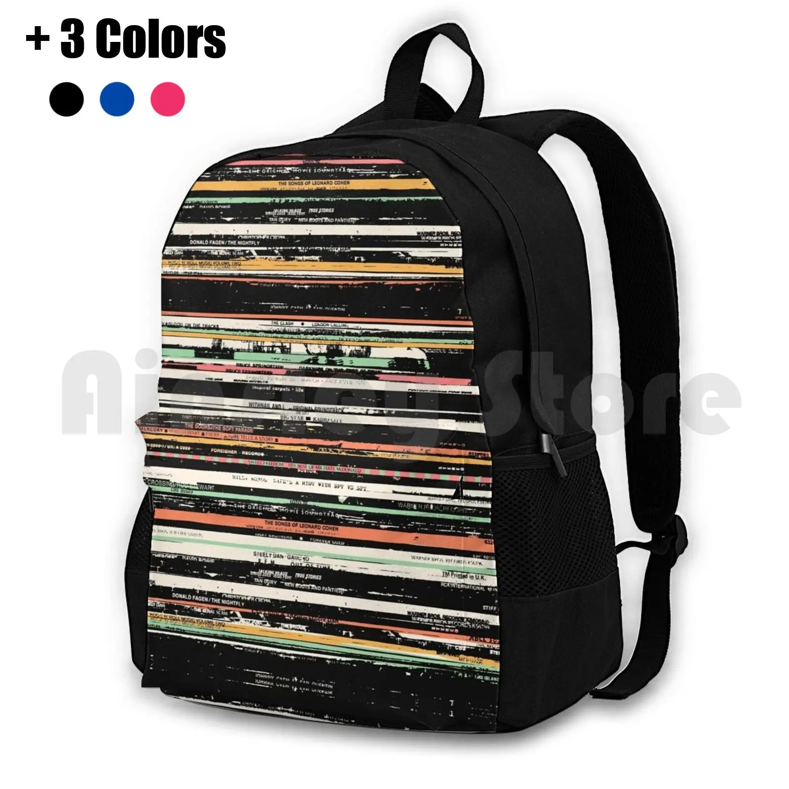 

Уличный походный рюкзак для верховой езды, альпинизма, спортивная сумка для записи музыки, виниловая музыка, музыка 70 сек, музыкальный инструмент, блюз