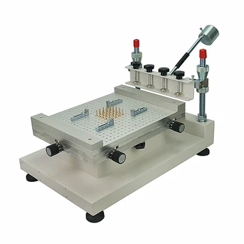 

LY Solder Paste Printer Silkscreen Printing Machine High Precision SMT Screen Printer Single Double-sided Circuit Board Paste