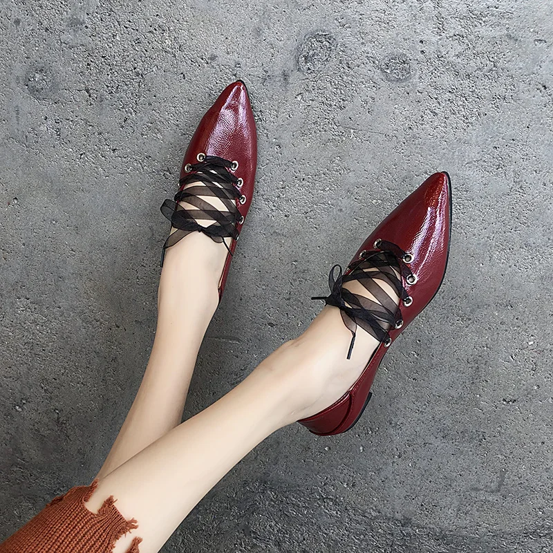 

Pointed Toe Elegant 2019 Women Shoes All-Match Casual Female Sneakers Modis Autumn Slip-on Dress Nurse Cute Fall New Slip On
