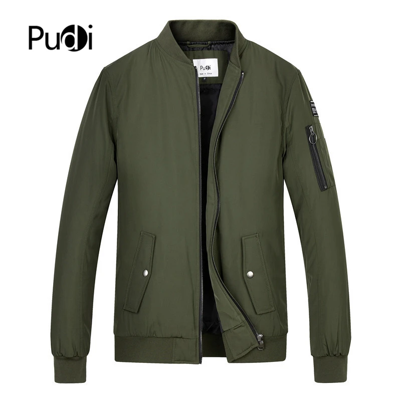 

Pudi girl Army Air Force Fly Pilot Jacket woman Military Flight windbreaker women Winter Warm Aviator Motorcycle Down Coat parka