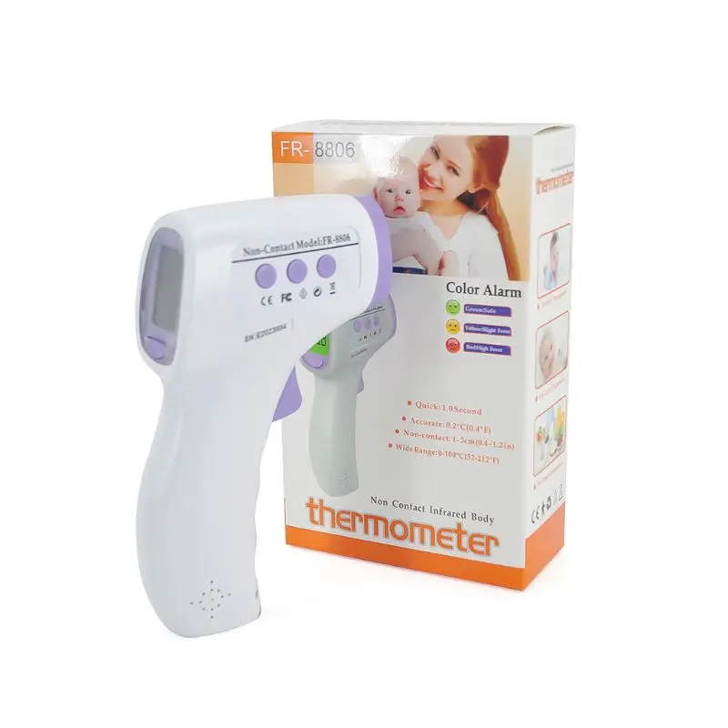 

Surface Temperature Temp Tester Forehead Infrared Thermometer Body Temperature Thermometer Non Contact Digital LCD Temperature