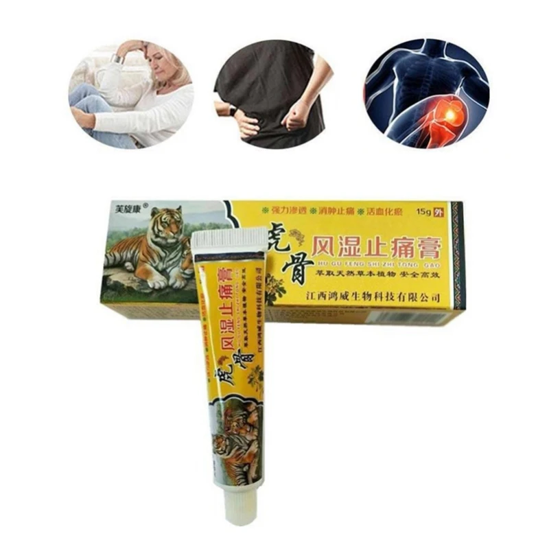 Wholesale 15g Pain Relief Analgesic Massage Neck Massage Cream Suitable For Rheumatoid Arthritis Joint Pain Relief Ointment