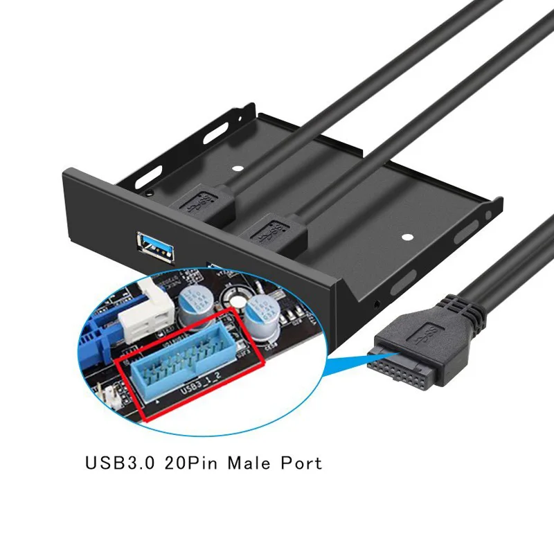 Cartão de expansão usb 3.1, usb c,
