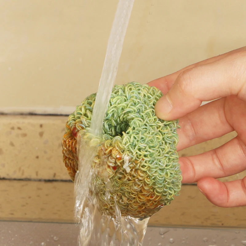 Kitchen Nanofiber Clean Rub Scrubbing Scouring Pad Household Detachable Steel Wool Scrubber for Kitchen Bathroom Cleaning Ball Kitchen Nanofiber Clean Rub Scrubbing Scouring Pad Household Detachable Steel Wool Scrubber for Kitchen Bathroom Cleaning Ball