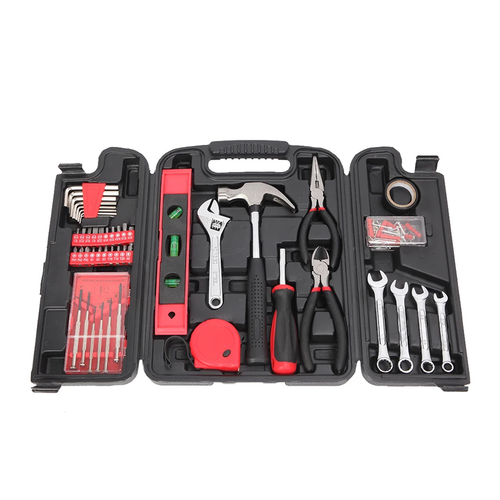 

136pcs Combination Household Hand Tool Set Kit Accessories Repair Spanner Multi Tool Kit Herramientas