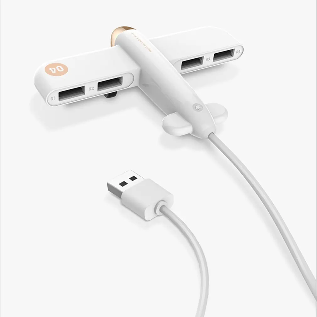 Самолет сплиттер один на четыре USB сплиттер USB кабель для передачи данных концентратор USB расширитель данных Профессиональный сплиттер