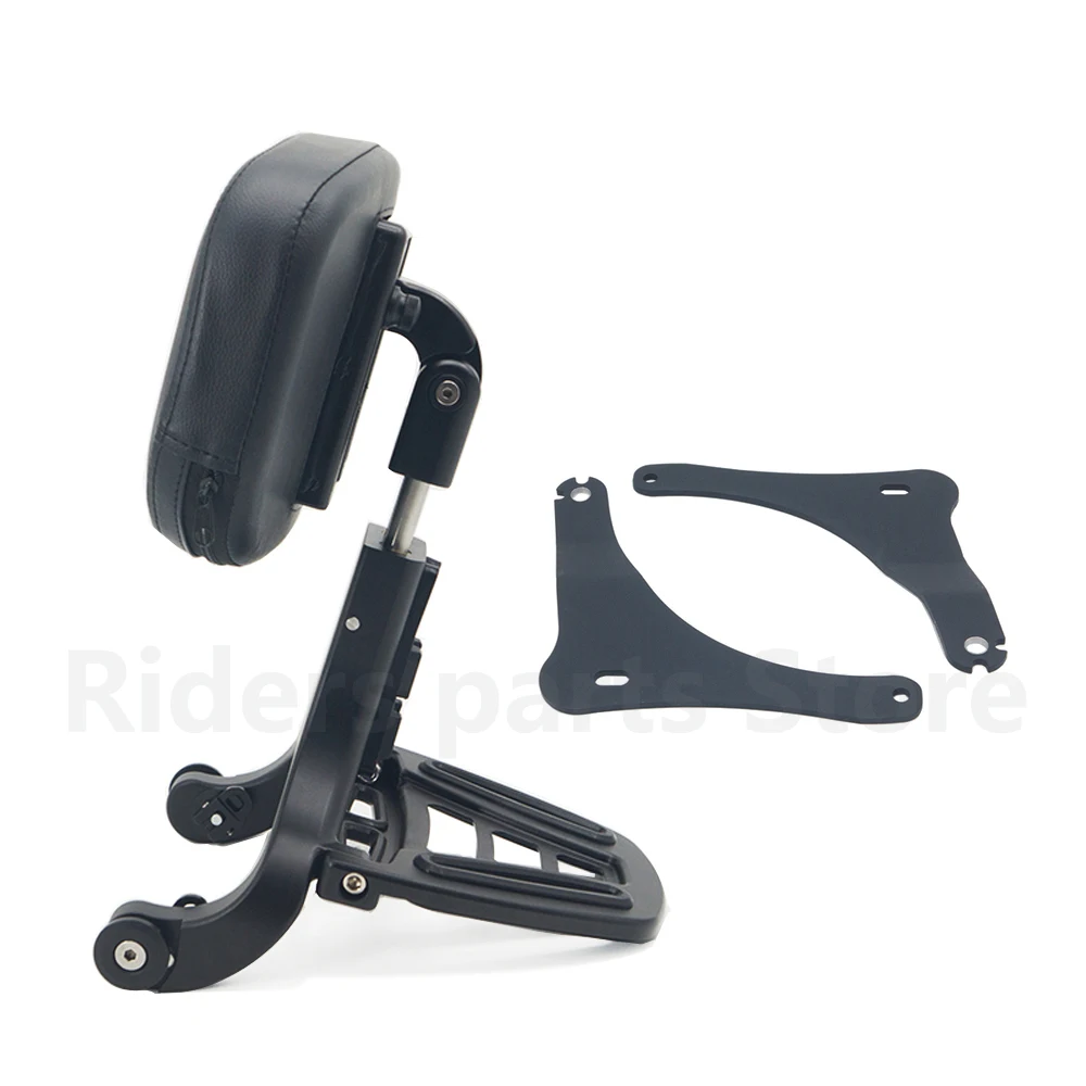 

Универсальная спинка для пассажирского водителя, черный хром, для Kawasaki Vulcan S