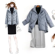 

Winter New Women's Down Jackets Are Fashionable and Thin Lightweight Down Jackets Women's Outdoor Leisure Short Cotton Jackets