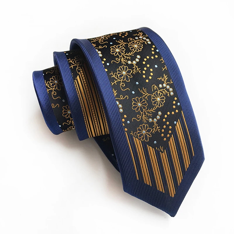 6 см мужские галстуки шелк различные жаккардовые тканые самозавязывающиеся узкий галстук на шею для мужчин Свадебная вечеринка Gravatas Флора Плед Проверяет связи - Цвет: 25
