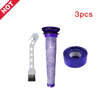 

3 pcs/lot Pre-Filters HEPA Post-Filters Replacements for Dyson V8 and V7 absolute Cordless Vacuum Cleaners Filter for Dyson 7 8