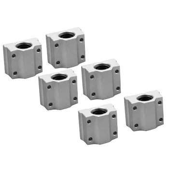 

HOT-SCS8UU 6 Pcs 3D Printer Accessories Box Unit Slider Bearing Housing