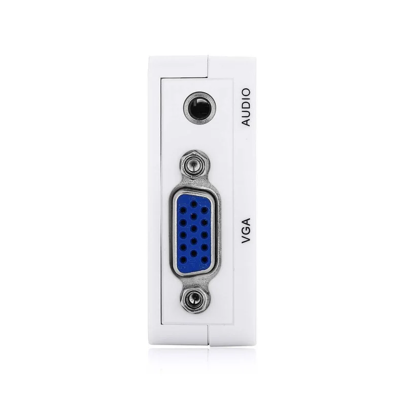  VGA a HDMI Adattatore Video Full HD 1080P Audio Converter Box SIM Card e Adattatori per PC TV Del C