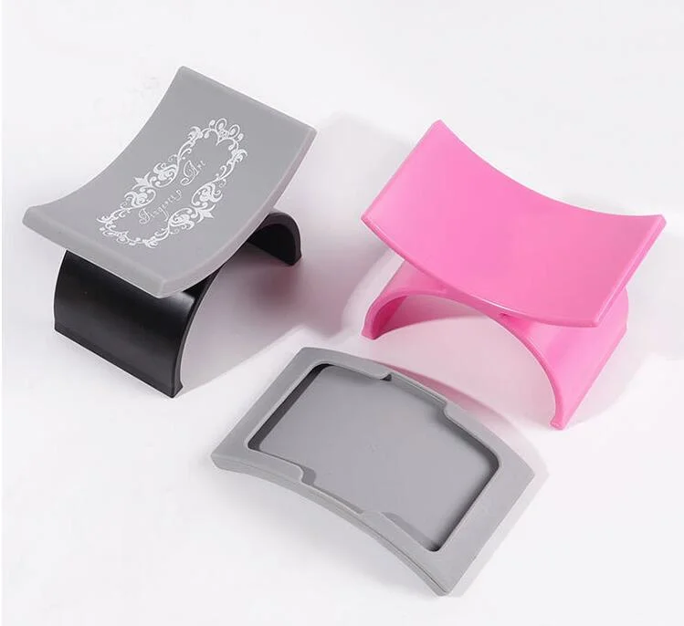 1pc U Shape Nail Art pillow silicone nail hand rest holder arm desk table accessories manicure tools