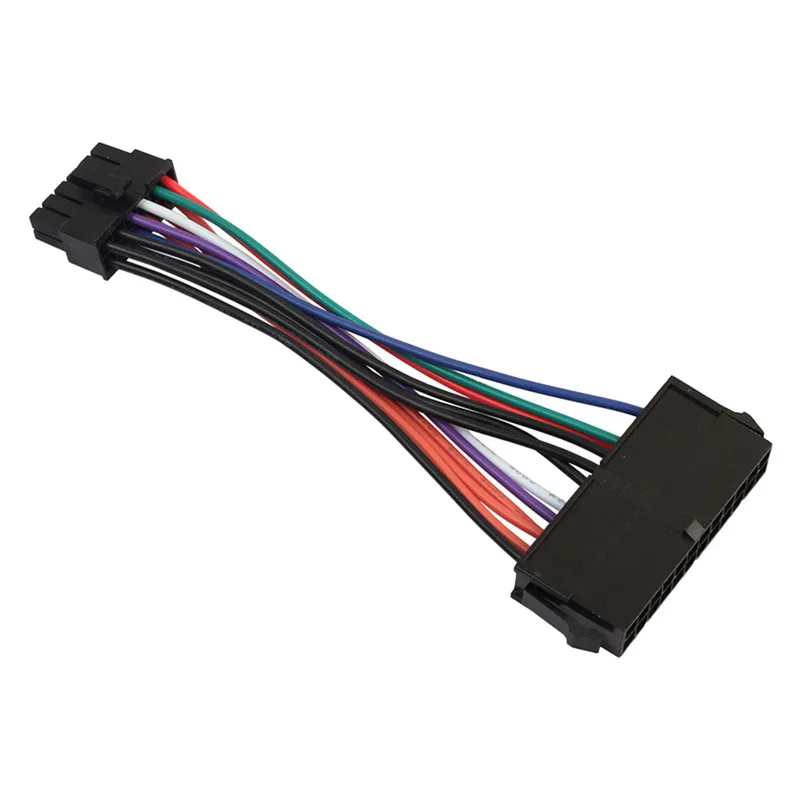Промо акция! 1 шт. 24 Pin до 12 PSU основной источник питания ATX кабель адаптер для lenovo